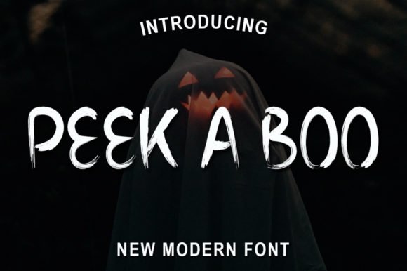 Peek a Boo Font - Featured Image