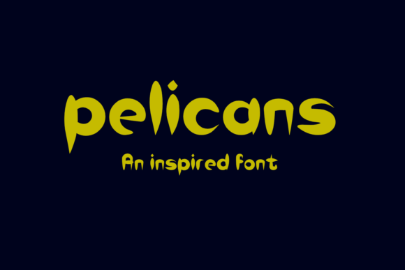 Pelicans Font - Featured Image