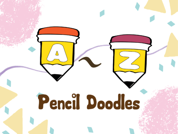 Pencil Doodles Font - Featured Image