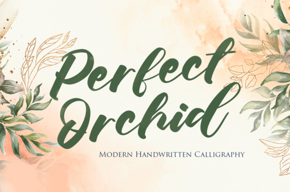 Perfect Orchid Font Download for Desktop