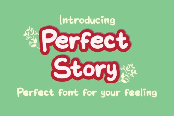 Perfect Story Font - Featured Image