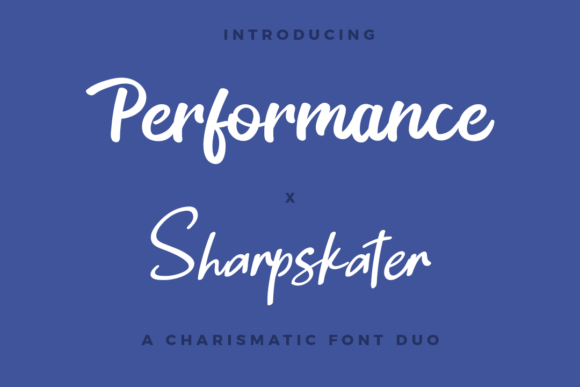 Performance X Sharpskater Duo Font Download for Desktop
