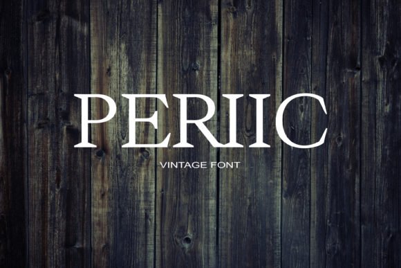 Periic Font - Featured Image
