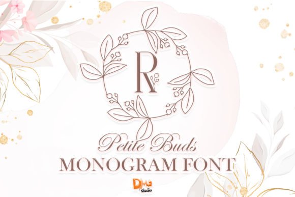 Petite Buds Monogram Font Download for Desktop