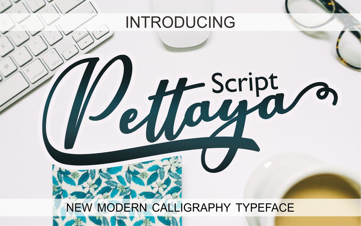 Pettaya Script Font - Featured Image