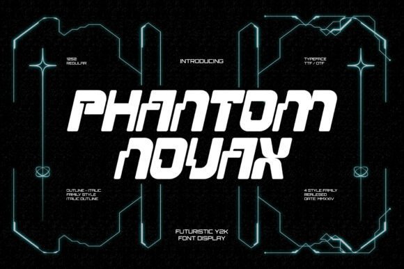 Phantomnovax Regular Font - Featured Image