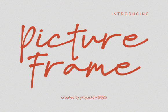 Picture Frame Font Download for Desktop