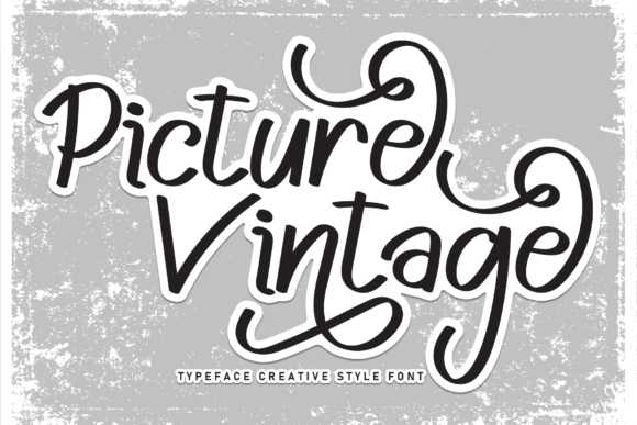 Picture Vintage Font Download for Desktop