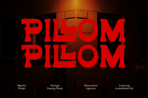 Pillom Font - Featured Image