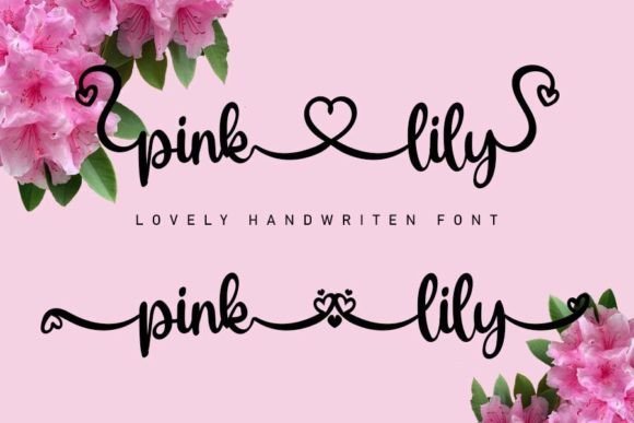 Pink Lily Font Download for Desktop