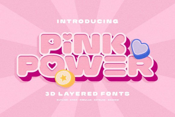 Pink Power Font - Featured Image