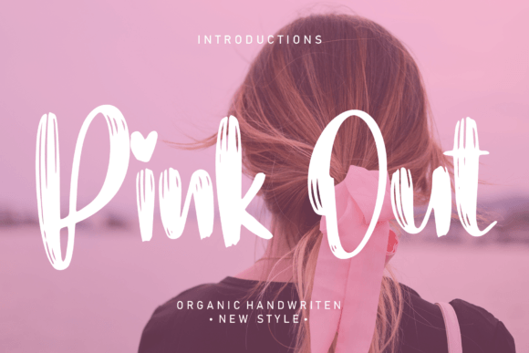 Pink out Font Font Download for Desktop