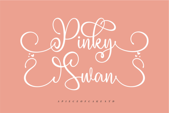 Pinky Swan Font - Featured Image