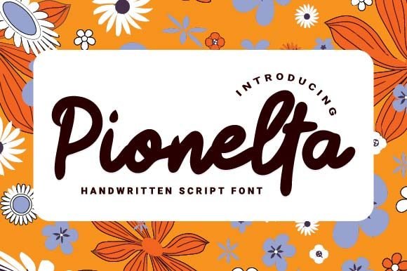 Pionelta Font - Featured Image