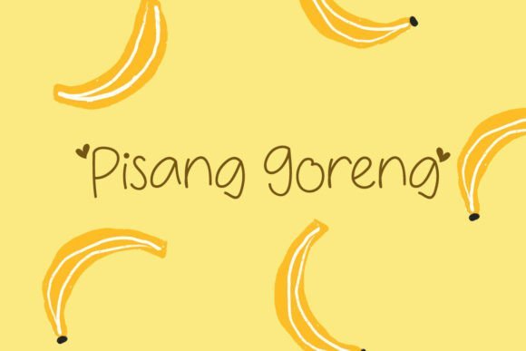 Pisang Goreng Font - Featured Image