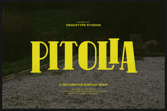 Pitolia Font - Featured Image