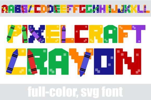 Pixelcraft Crayon Font Download for Desktop