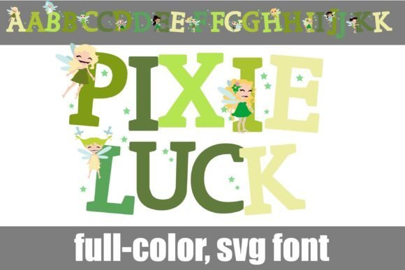 Pixie Luck Font - Featured Image