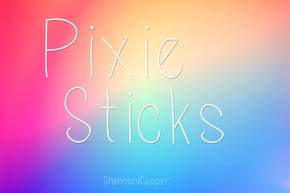 Pixie Sticks Font Download for Desktop