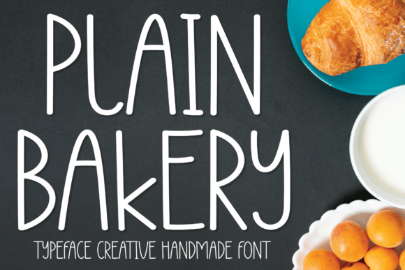 Plain Bakery Font - Featured Image