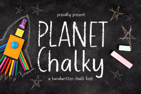 Planet Chalky Font Download for Desktop
