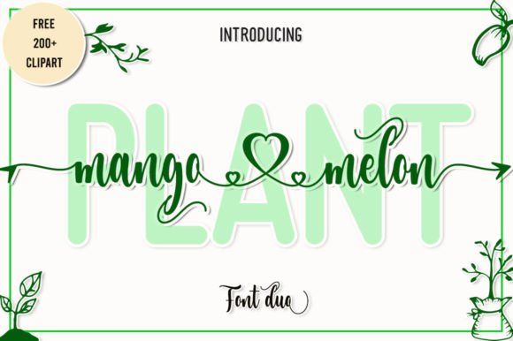 Plant Mangomelon Font - Featured Image