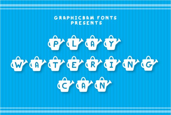 Play Watering Can Font - Featured Image