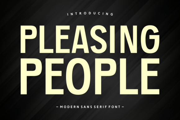 Pleasing People Font Download for Desktop