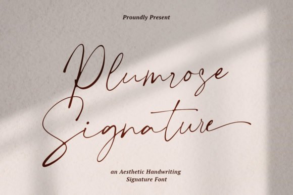 Plumrose Signature Font Download for Desktop