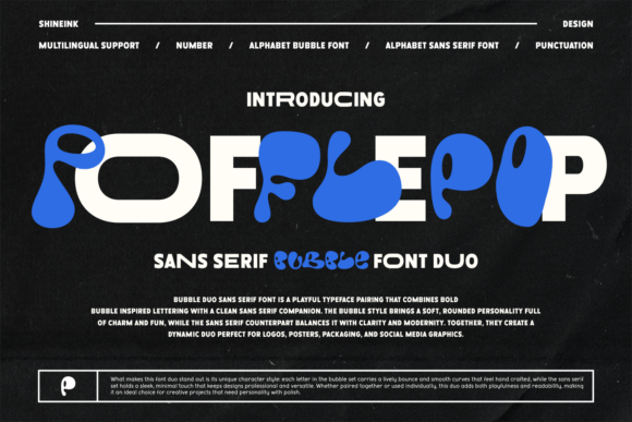 Pofflepop Font - Featured Image