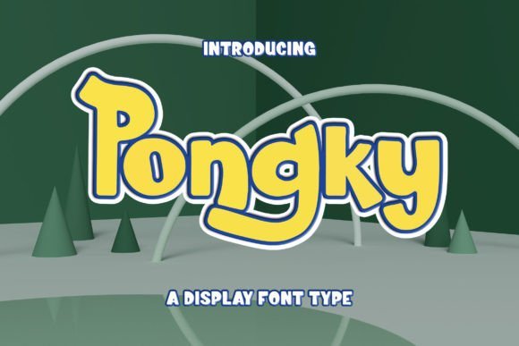 Pongky Font - Featured Image