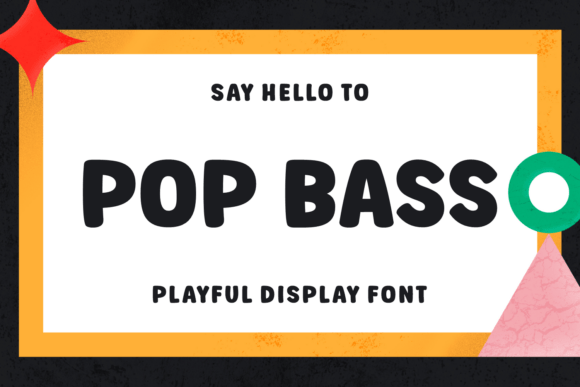 Pop Bass Font - Featured Image