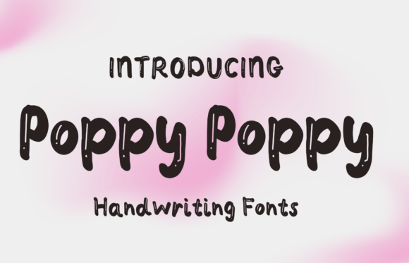 Poppy Poppy Font - Featured Image