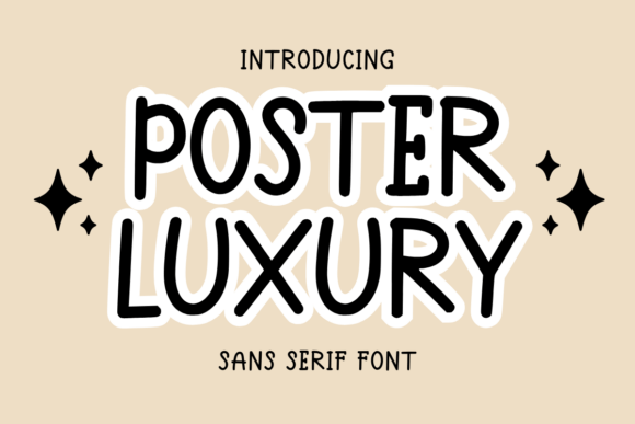 Poster Luxury Font Download for Desktop