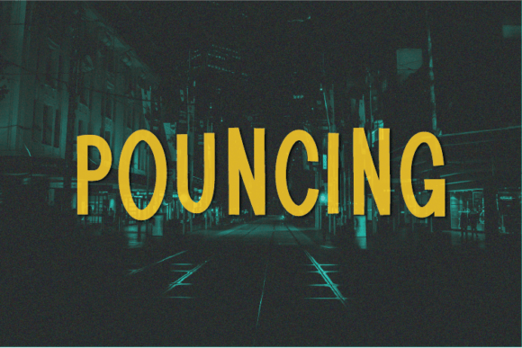 Pouncing Font - Featured Image