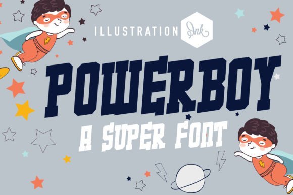 Powerboy Font - Featured Image