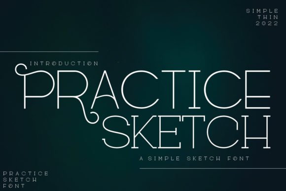 Practice Sketch Font Download for Desktop