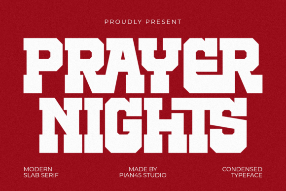 Prayer Nights Font Download for Desktop