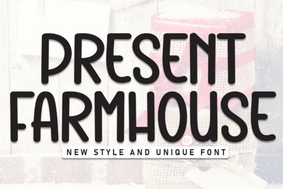 Present Farmhouse Font Download for Desktop