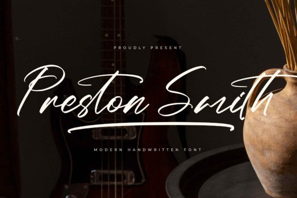 Preston Smith Font - Featured Image