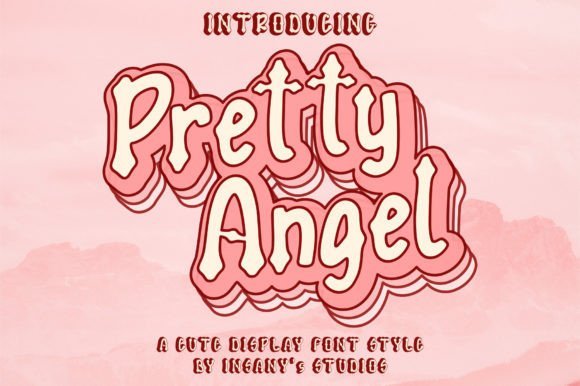 Pretty Angel Font - Featured Image