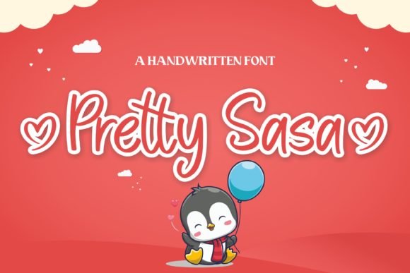 Pretty Sasa Font - Featured Image