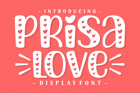 Prisa Love Font - Featured Image