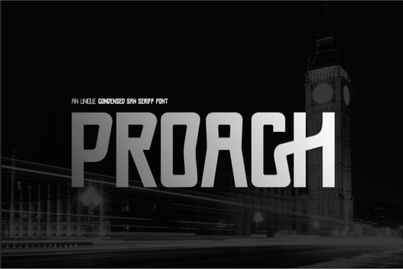 Proach Font Download for Desktop