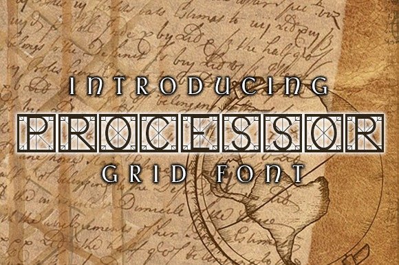 Processor Font - Featured Image