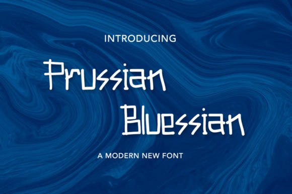 Prussian Bluessian Font Download for Desktop