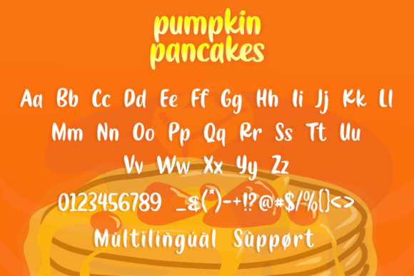 Pumpkin Pancakes Font Download for Desktop