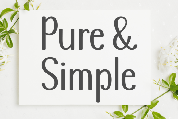 Pure & Simple Font Download for Desktop