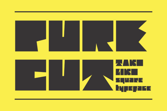 Purecut Font Download for Desktop