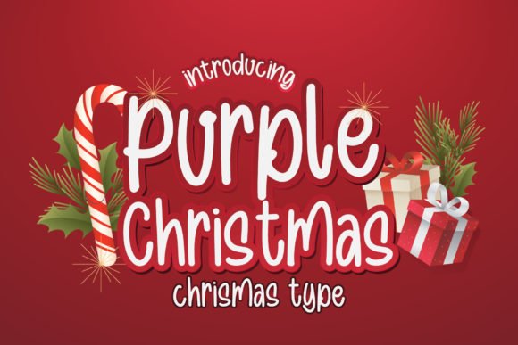 Purple Christmas Font Download for Desktop